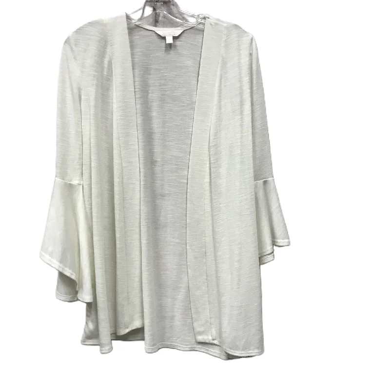 White Sweater Cardigan By Lc Lauren Conrad, Size: S