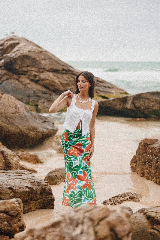 Lenny Midi Skirt - Kauai