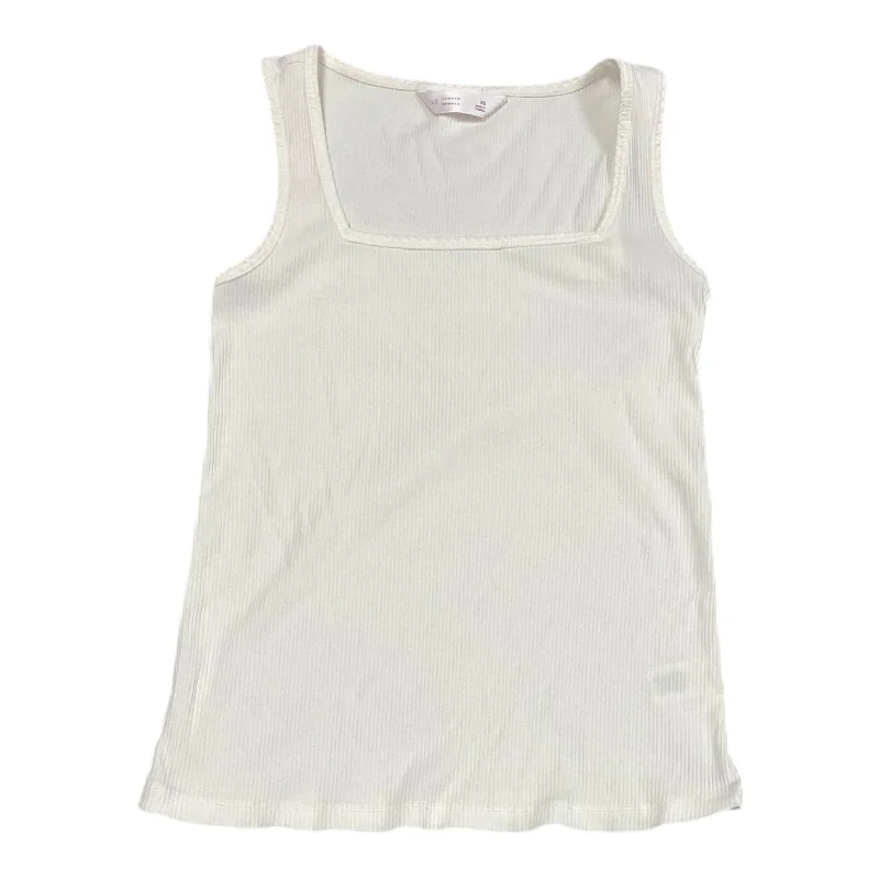 Top Sleeveless By Lc Lauren Conrad In White, Size: Xs