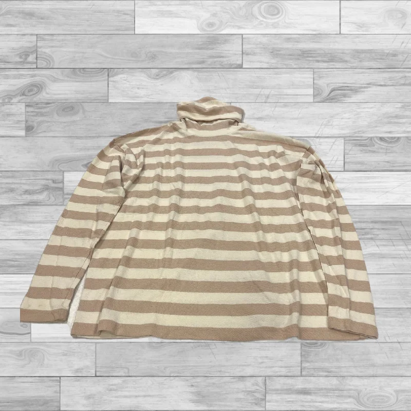 Top Long Sleeve By J. Crew In Striped Pattern, Size: S