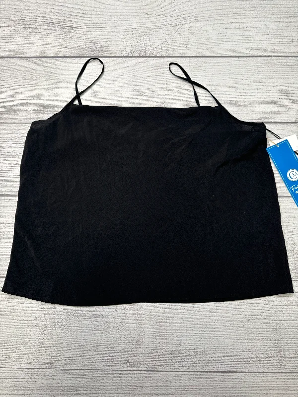 Top Sleeveless By Topshop In Black, Size: 12