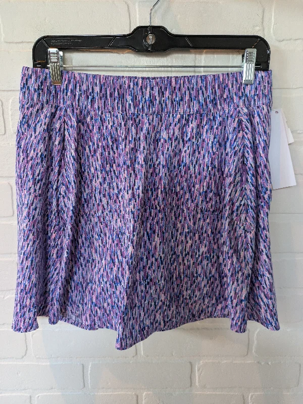 Athletic Skirt By Talbots In Purple, Size: 8petite