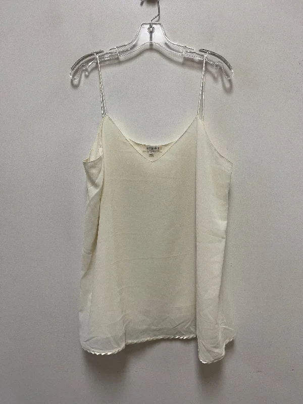 Top Sleeveless By Umgee In Cream, Size: 1x