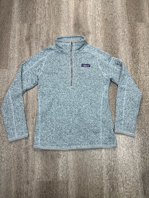 Sweatshirt Collar By Patagonia In Blue, Size: Xs