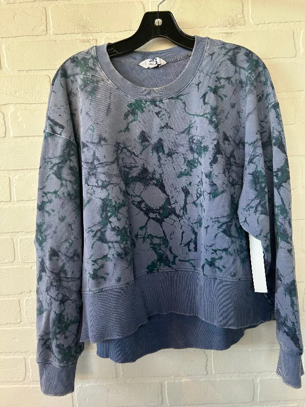 Sweatshirt Crewneck By Joy Lab In Blue, Size: L