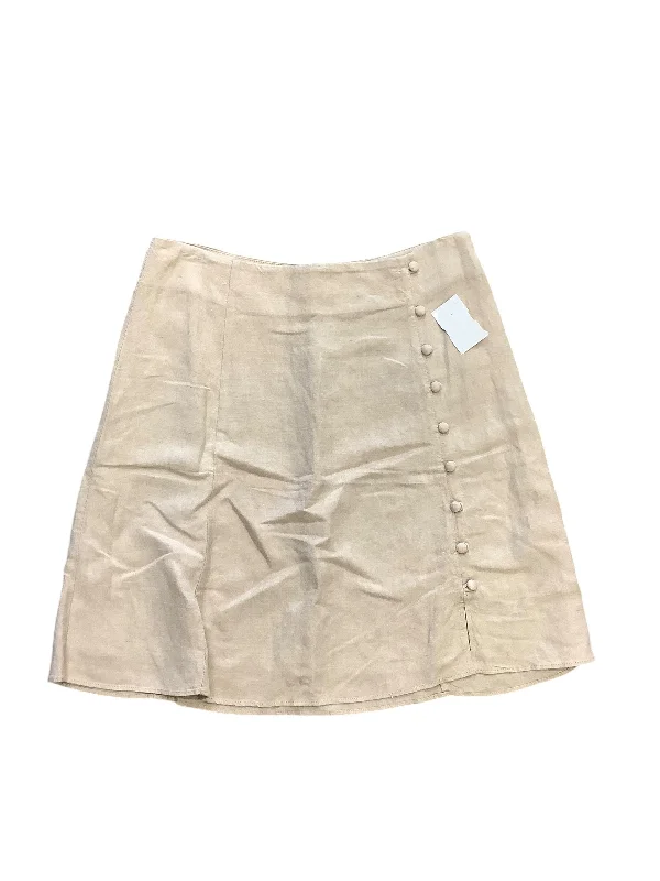 Skirt Mini & Short By Loft In Tan, Size: 2