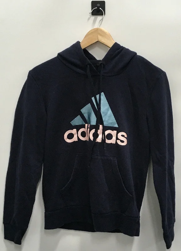 Athletic Sweatshirt Hoodie By Adidas  Size: S