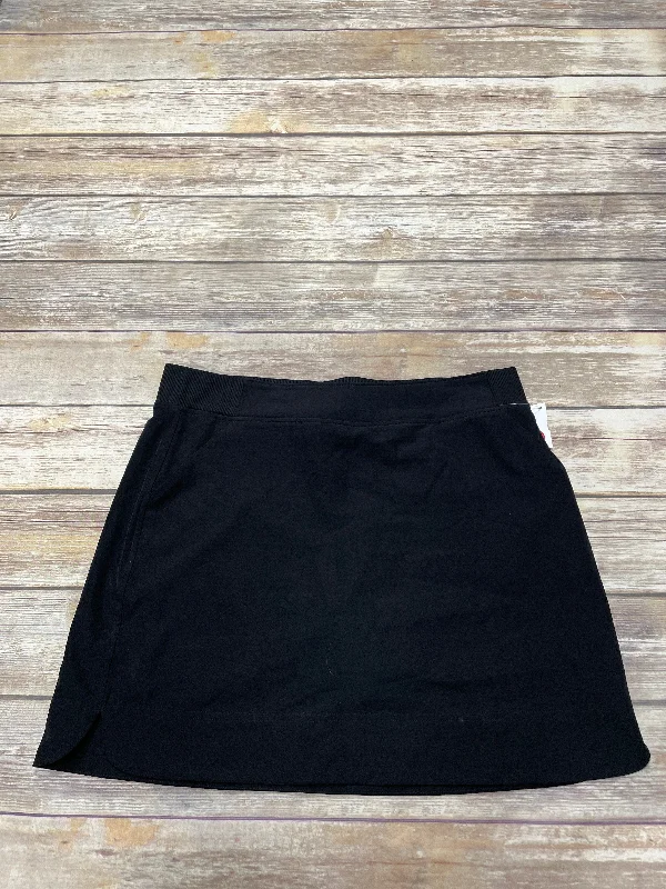 Athletic Skirt By 32 Degrees In Black, Size: L