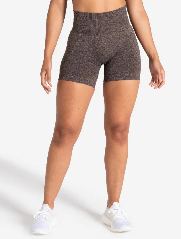 Form Seamless Shorts - Brown Marl