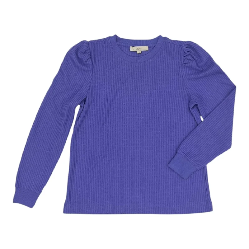 Top Ls By Loft In Purple, Size:M