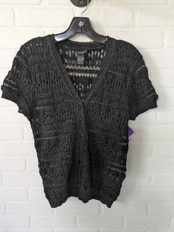 Black Sweater Cardigan Doncaster, Size M