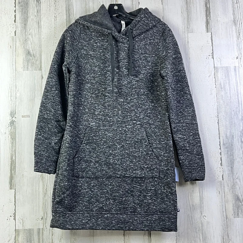 Athletic Sweatshirt Dress By Fabletics In Grey, Size: S