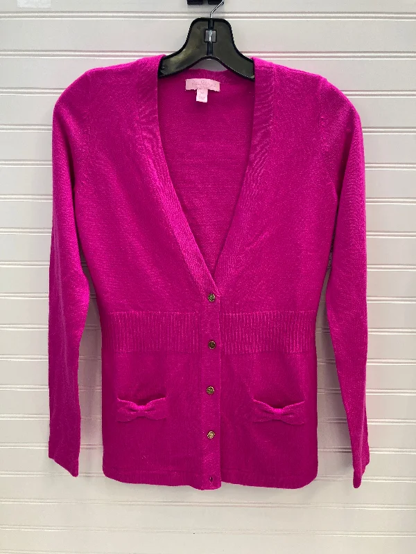 Pink Sweater Cardigan Lilly Pulitzer, Size Xs