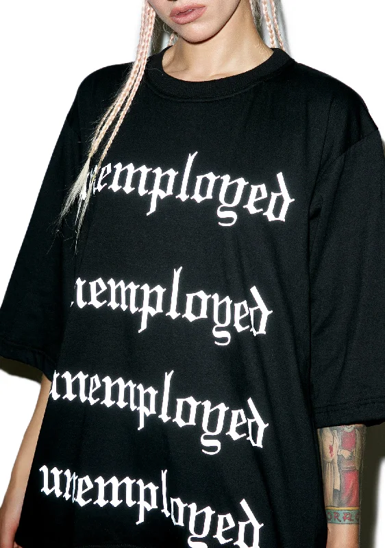 Unemployed Reflective Tee