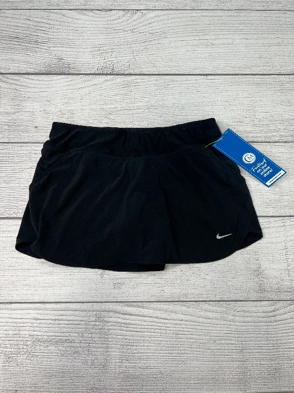 Athletic Skirt Skort By Nike Apparel In Black, Size: M