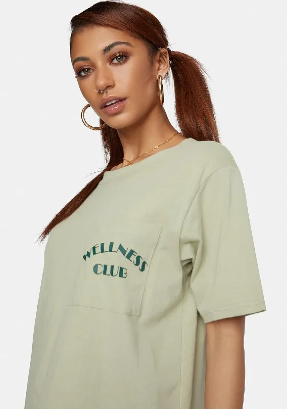 Fashion Forward Wellness Club Pocket Tee