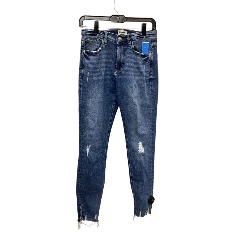 Jeans Skinny By Kensie In Blue Denim, Size: 4