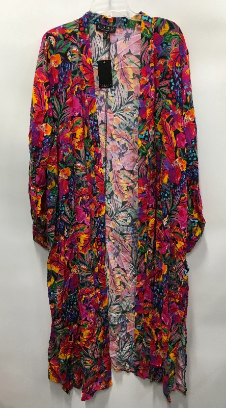 Multi-colored Sweater Cardigan Eloquii, Size 22