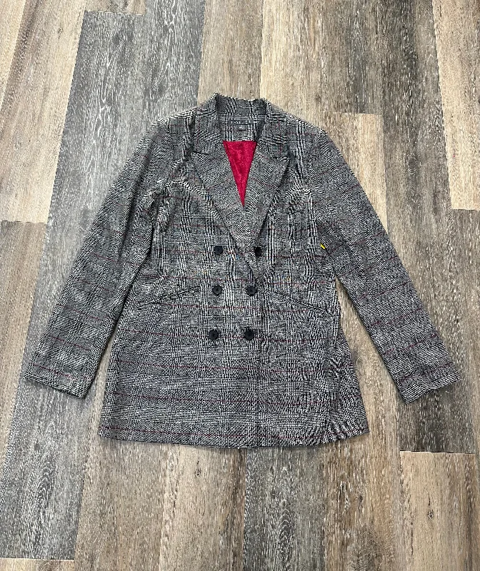 Blazer By Level 99 In Plaid Pattern, Size: M