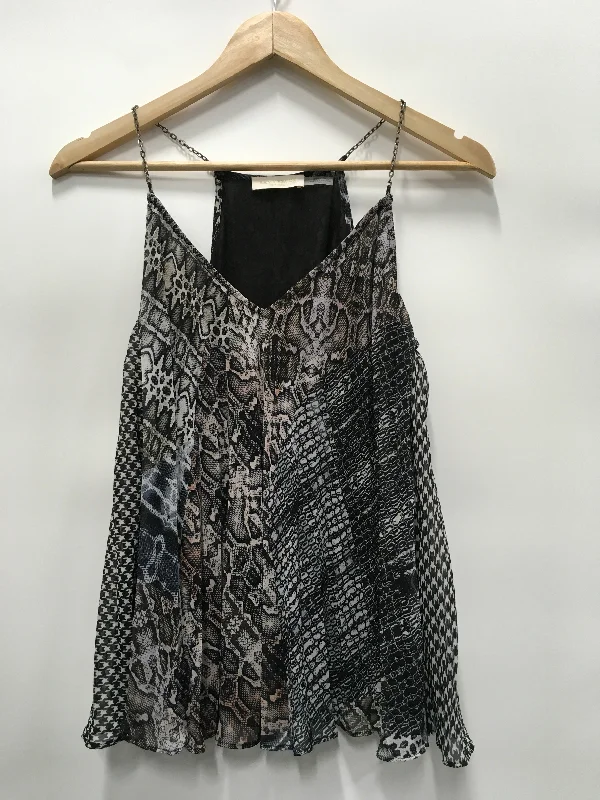 Top Sleeveless By Ramy Brook In Snakeskin Print, Size: S