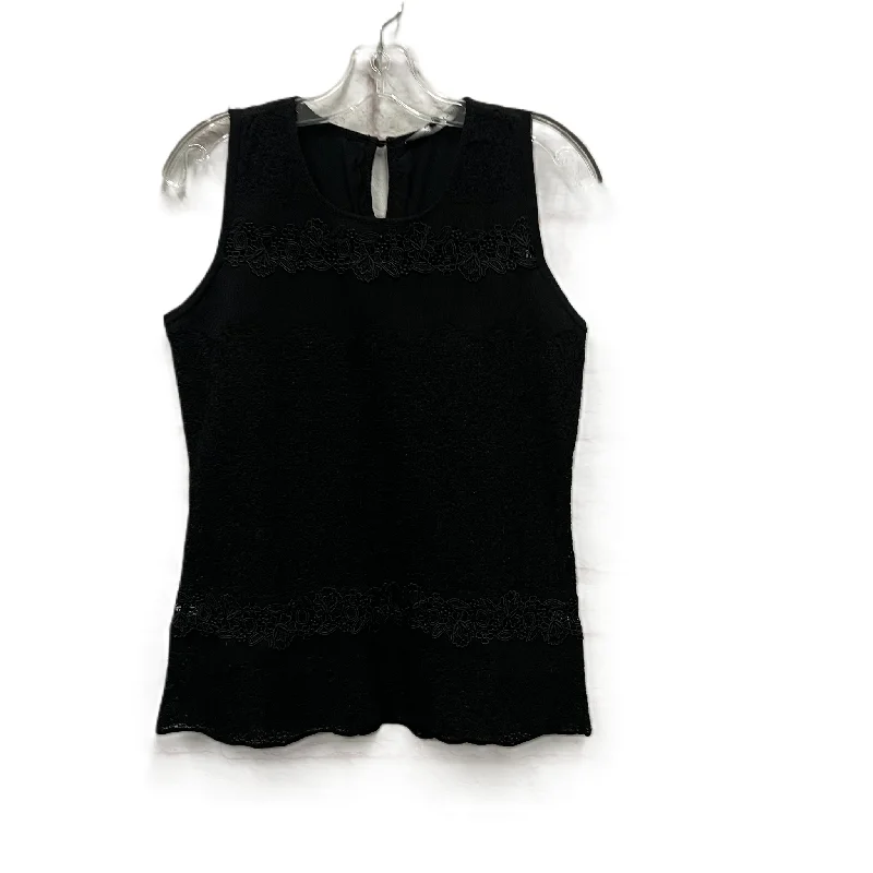 Top Sleeveless By White House Black Market In Black, Size: Xs