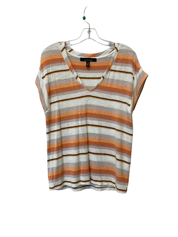 Top Sleeveless By White House Black Market In Striped Pattern, Size: M