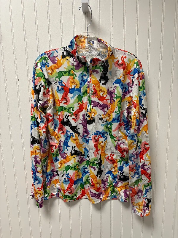 Athletic Sweatshirt Collar By Cmc In Multi-colored, Size: Xl