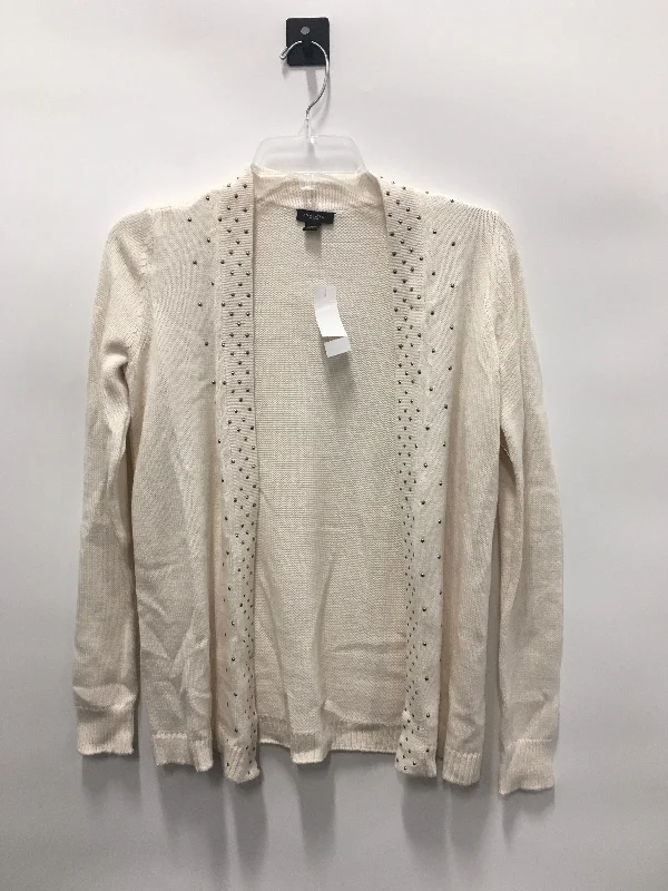 Tan Sweater Cardigan Ann Taylor O, Size Xs