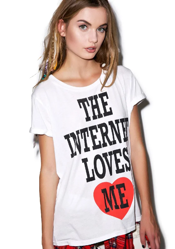 Internet Love Schiffer Tee