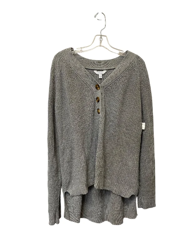 Grey Sweater Cardigan Time And Tru, Size Xl