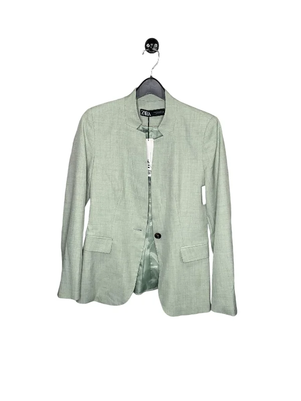 Blazer By Zara In Green, Size: S