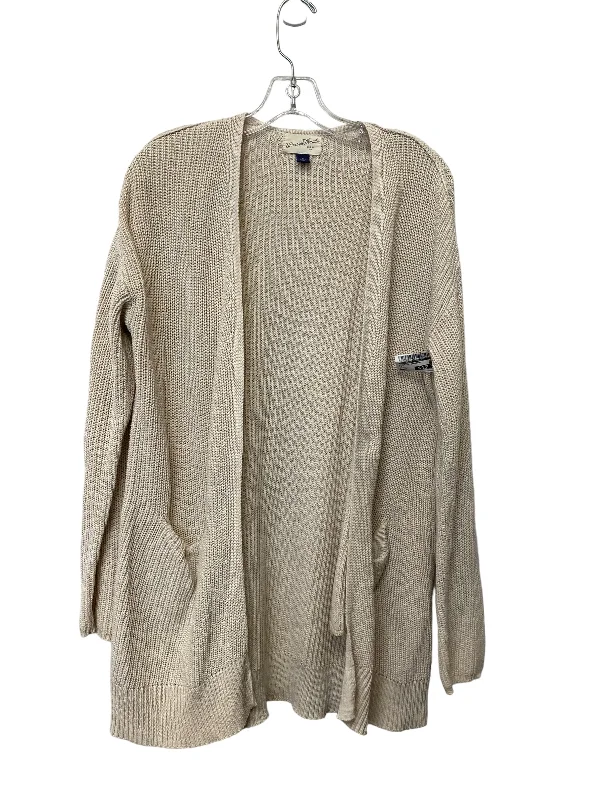 Tan Sweater Cardigan Universal Thread, Size S