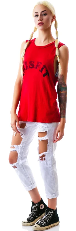 Misfit Cutoff Tee