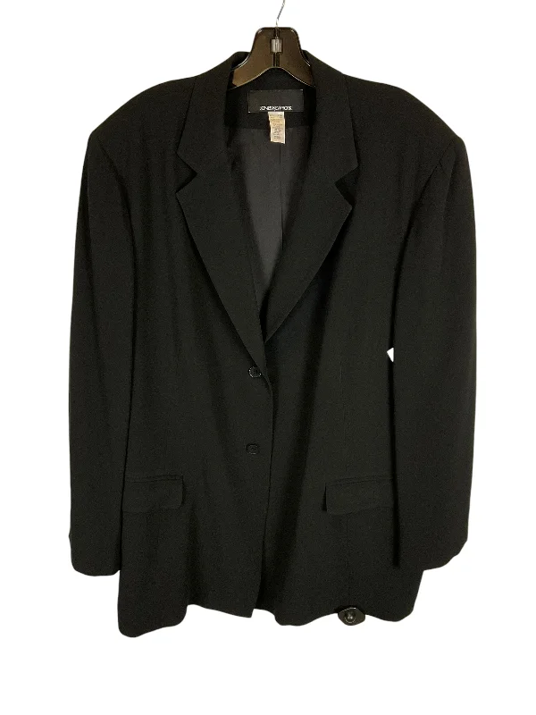 Blazer By Jones New York In Black, Size: 2x