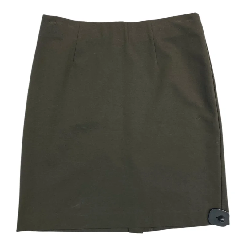 Skirt Mini & Short By J. Jill In Green, Size: S