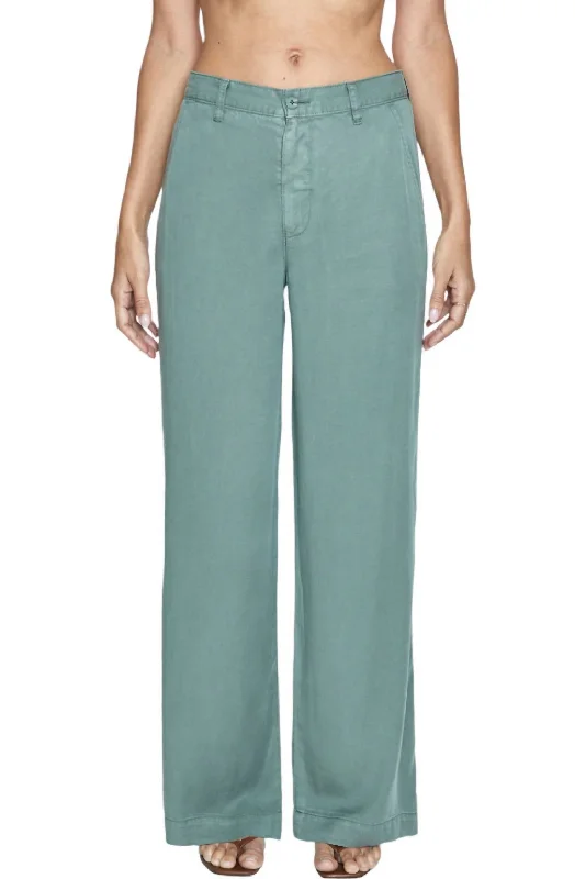 Jadyn Low Slung Pants In Olivine