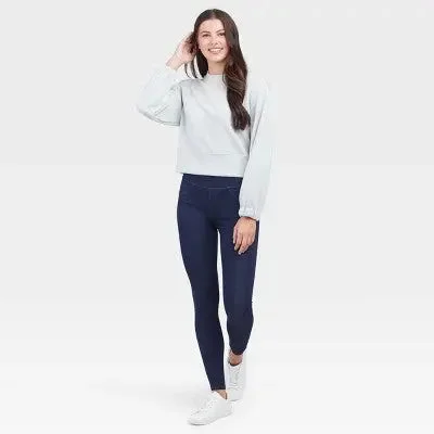 New - ASSETS by SPANX Womens Plus Regular Classic Fit Ankle Skinny Jeans Lightweight