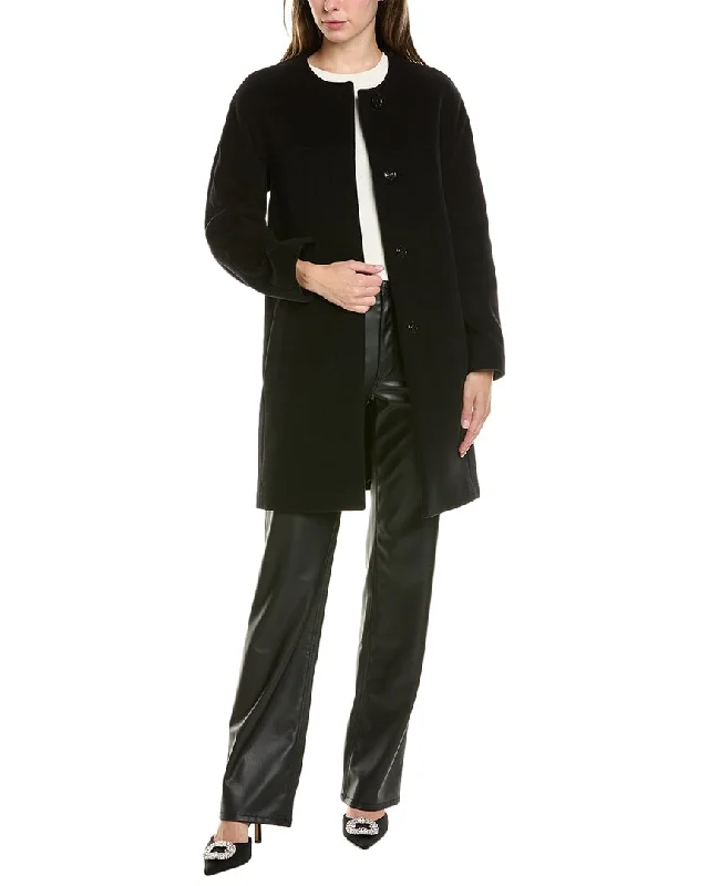 Cinzia Rocca Wool & Cashmere-Blend Coat