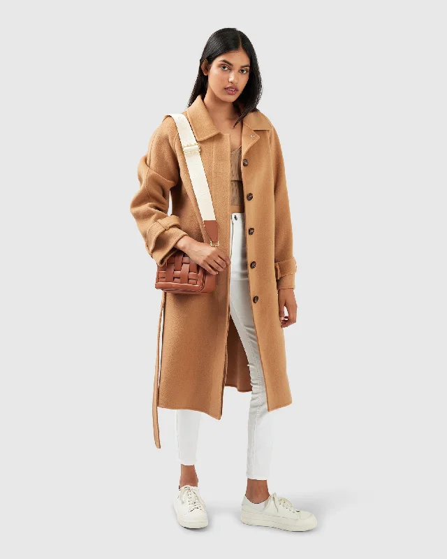 Shore To Shore Belted Wool Coat