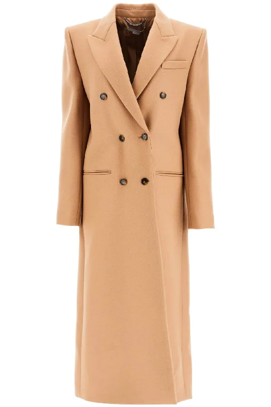 Stella Mccartney Women's Long Double-Breasted Coat